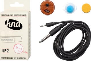 Pickup for Acoustic Guitar KNA Pickups UP-2 Mahogany Pickup for Acoustic Guitar - 1
