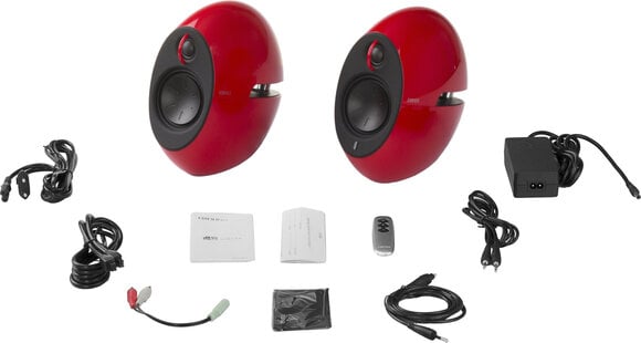 Hi-Fi Wireless speaker
 Edifier e25HD Red - 11