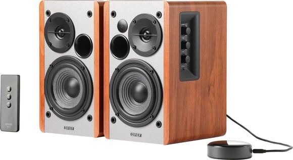 Hi-Fi безжичен високоговорител
 Edifier R1280T Brown - 3