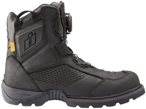 Motoristični čevlji ICON Stormhawk WP Boots Black 41 Motoristični čevlji - 3