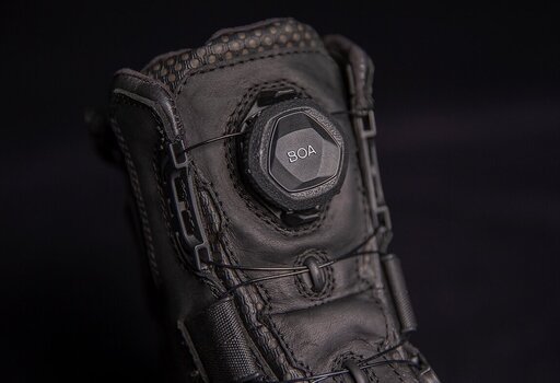 Motoros csizmák ICON Stormhawk WP Boots Black 45,5 Motoros csizmák - 4