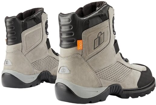 Motorcycle Boots ICON Stormhawk WP Boots Grey 39 Motorcycle Boots - 2