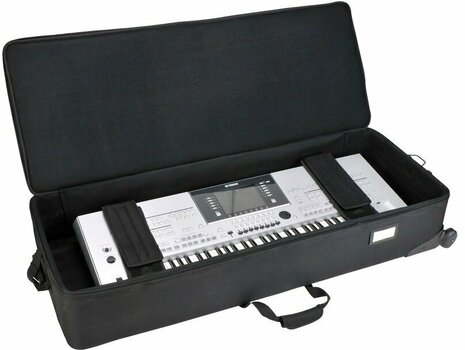 Borsa Tastiera SKB Cases 1SKB-SC61AKW 61 Note Arranger Keyboard Soft Case Black - 7