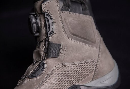 Motoros csizmák ICON Stormhawk WP Boots Grey 44 Motoros csizmák - 4