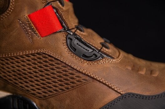 Motorcykel støvler ICON Stormhawk WP Boots Brown 42 Motorcykel støvler - 5