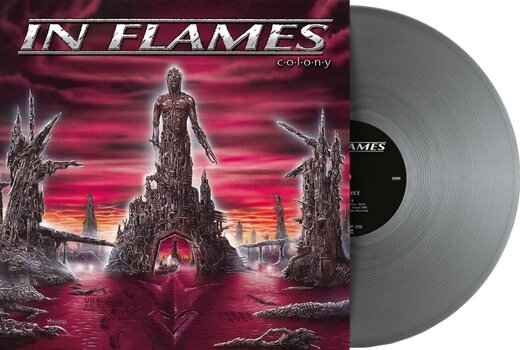 Vinyl Record In Flames - Colony (180g) (Silver Coloured) (LP) - 2