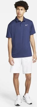 Риза за поло Nike Dri-Fit Tour Mens Solid Golf Polo Midnight Navy/White XL - 7