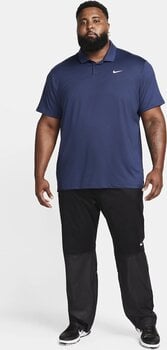 Риза за поло Nike Dri-Fit Tour Mens Solid Golf Polo Midnight Navy/White XL - 13