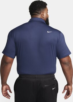 Polo Shirt Nike Dri-Fit Tour Mens Solid Golf Polo Midnight Navy/White S Polo Shirt - 9
