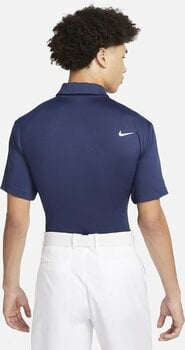 Polo Shirt Nike Dri-Fit Tour Mens Solid Golf Polo Midnight Navy/White 2XL - 2
