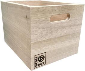 Doboz LP lemezekhez Music Box Designs 7" Vinyl Storage Box Singles Going Steady Doboz LP lemezekhez Natural Oak - 1