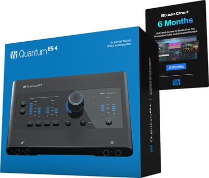 USB-audio-interface - geluidskaart Presonus Quantum ES4 - 4
