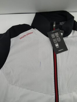 Waterproof Jacket Galvin Green Livingston Windproof And Water Repellent Short Sleeve White/Black/Red L Waterproof Jacket (Damaged) - 3