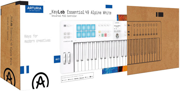 Klawiatury sterujące 49 klawiszy Arturia KeyLab Essential 49 mk3 - 6