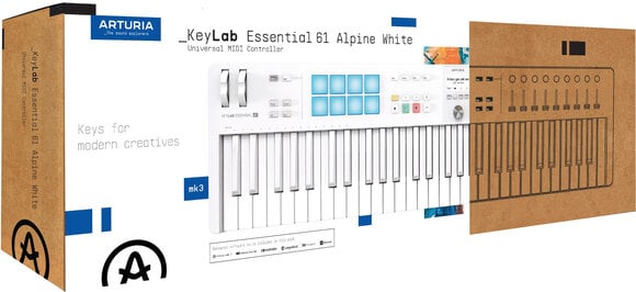 Klawiatury sterujące 61 klawiszy Arturia KeyLab Essential 61 mk3 - 6