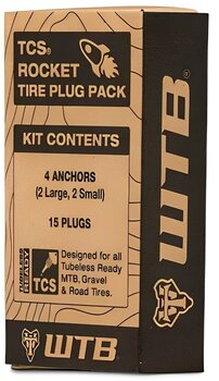 Set de réparation de cycle WTB TCS Rocket Tire Plug Pack - 3