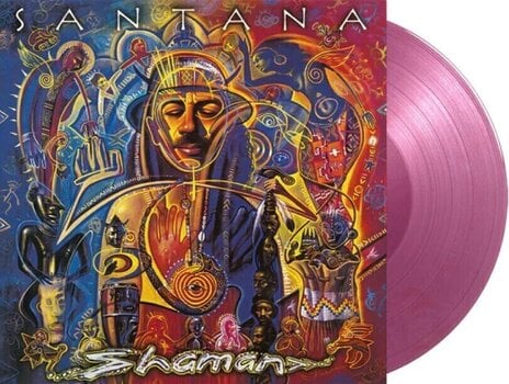 Disco in vinile Santana - Shaman (High Quality) (Translucent Purple Coloured) (2 LP) - 2