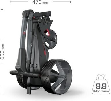 Електрическа количка за голф Motocaddy M1 2024 Black Електрическа количка за голф - 7