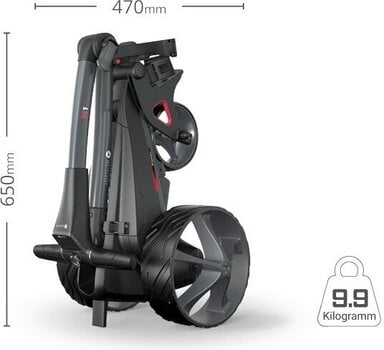 Wózek golfowy elektryczny Motocaddy M1 2024 Black Wózek golfowy elektryczny - 7
