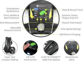 Електрическа количка за голф Motocaddy M3 GPS 2024 Black Електрическа количка за голф - 7