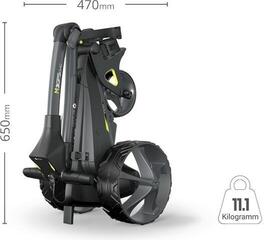 Elektrický golfový vozík Motocaddy M3 GPS DHC 2024 Black Elektrický golfový vozík - 6