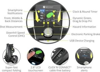 Електрическа количка за голф Motocaddy M3 GPS DHC 2024 Black Електрическа количка за голф - 7