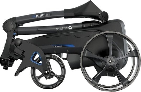 Elektrotrolley Motocaddy M5 GPS DHC 2024 Black Elektrotrolley (Nur ausgepackt) - 4