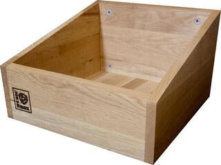 Doboz LP lemezekhez Music Box Designs A Vulgar Display of Vinyl 12" Vinyl Storage Doboz LP lemezekhez Natural - 1