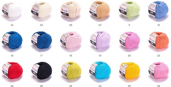 Fios para tricotar Yarn Art Jeans 84 - 3