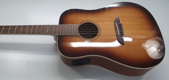 electro-acoustic guitar Alvarez AD60E48SHB LTD Natural electro-acoustic guitar (Damaged) - 2