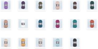 Filati per maglieria Madame Tricote Paris Merino Gold 200 3830 056 Filati per maglieria - 2