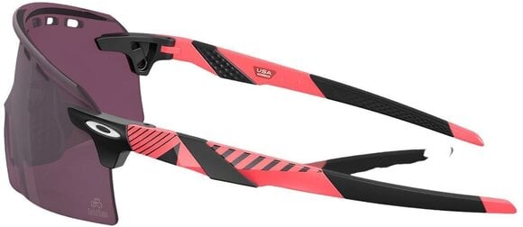 Cycling Glasses Oakley Encoder Strike Vented 92350739 Giro Pink Stripes/Prizm Road Black Cycling Glasses - 4