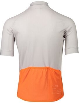 Jersey/T-Shirt POC Essential Road Logo Jersey Zink Orange/Granite Grey 2XL - 2