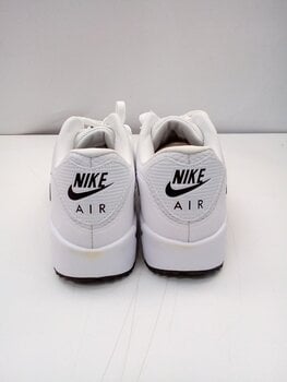 Pantofi de golf pentru bărbați Nike Air Max 90 G White/Black 44,5 (Folosit) - 4