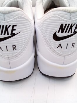 Pantofi de golf pentru bărbați Nike Air Max 90 G White/Black 44,5 (Folosit) - 5