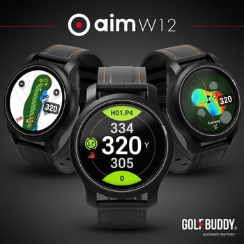 GPS Golf Golf Buddy Aim W12 Smart GPS Watch - 7