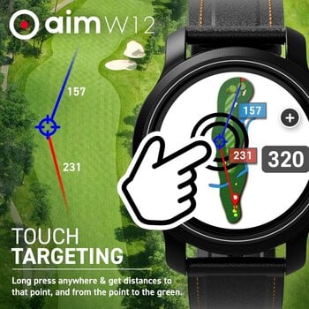 GPS Golf Golf Buddy Aim W12 Smart Smart GPS Watch - 10