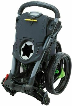 Ročni voziček za golf BagBoy Tri Swivel 2.0 Black/Red Golf Trolley - 3