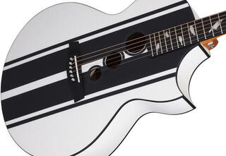 elektroakustisk guitar Schecter DJ Ashba Acoustic SW Satin White elektroakustisk guitar - 3