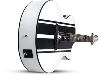 elektroakustisk guitar Schecter DJ Ashba Acoustic SW Satin White elektroakustisk guitar - 6