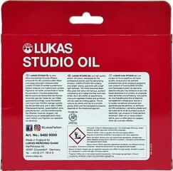 Tempera ad olio Lukas Studio Set di colori ad olio 6 x 20 ml - 1