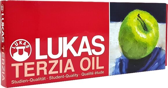 Oil colour Lukas Terzia Oil Paint Cardboard Box Set of Oil Paints 12 x 12 ml - 3