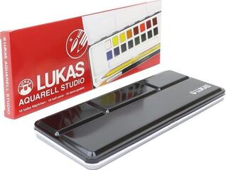 Watercolour Paint Lukas Aquarell Studio Metal Box Set of Watercolour Paints 16 pcs - 3