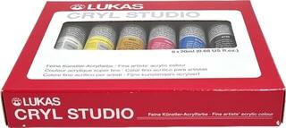Tinta acrílica Lukas Cryl Studio Set of Acrylic Paints 6 x 20 ml - 2