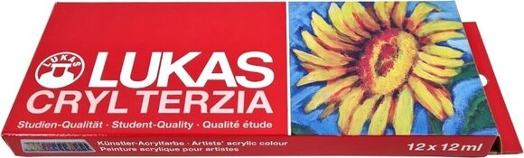 Farba akrylowa Lukas Cryl Terzia Acrylic Paint Cardboard Box Zestaw farb akrylowych 12 x 12 ml - 3