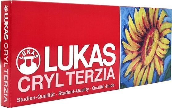 Farba akrylowa Lukas Cryl Terzia Acrylic Paint Cardboard Box Zestaw farb akrylowych 12 x 12 ml - 4