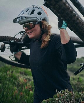 Biciklistički dres POC Resistance Women's 3/4 Jersey Uranium Black XS - 3