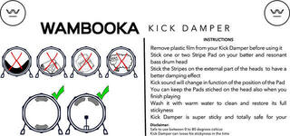 Damping Accessory Wambooka Kick Damper Damping Accessory - 3