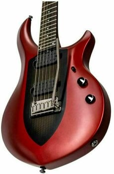 Guitare électrique Sterling by MusicMan John Petrucci Majesty Ice Crimson Red - 3