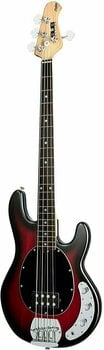 Basse électrique Sterling by MusicMan S.U.B. RAY4 Red Ruby Burst Satin - 3